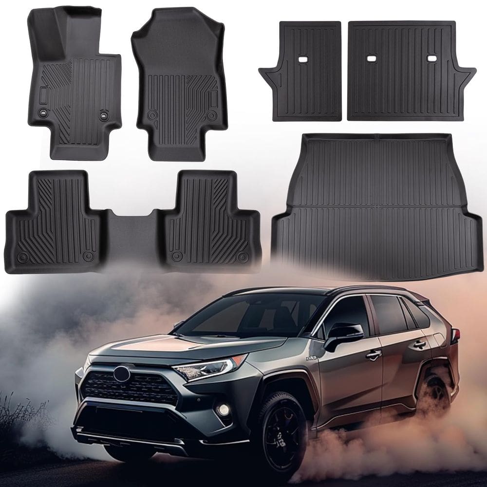 Tapetes e forro de carga para Toyota Rav4 2019-2025 CreeKT