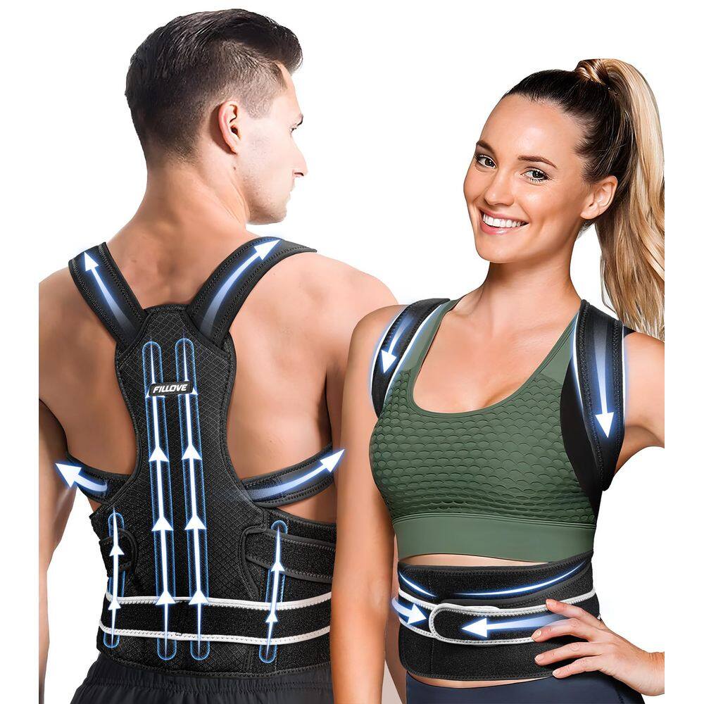 Corretor de postura FILLOVE Magnetic Therapy Back Support