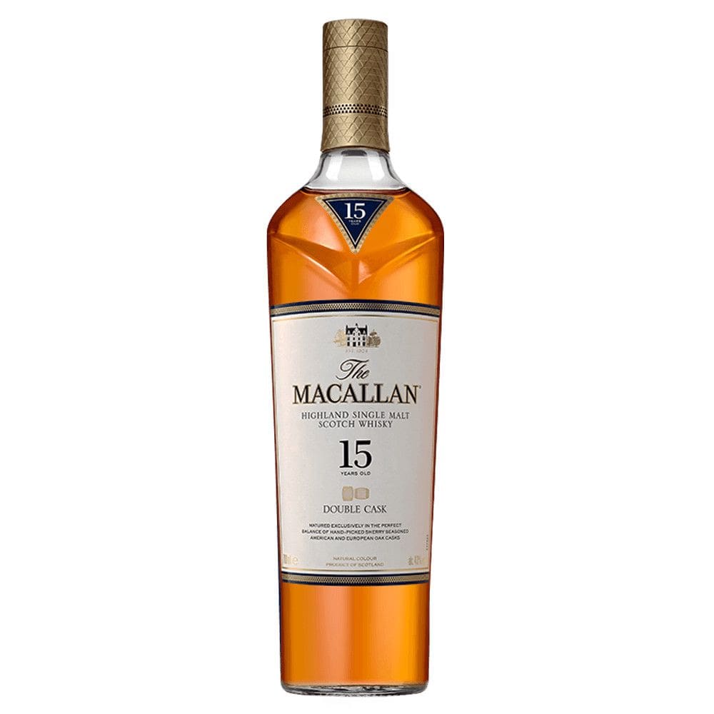 The Macallan Single Malt Whisky Escoces 15 anos Double Cask 700ml