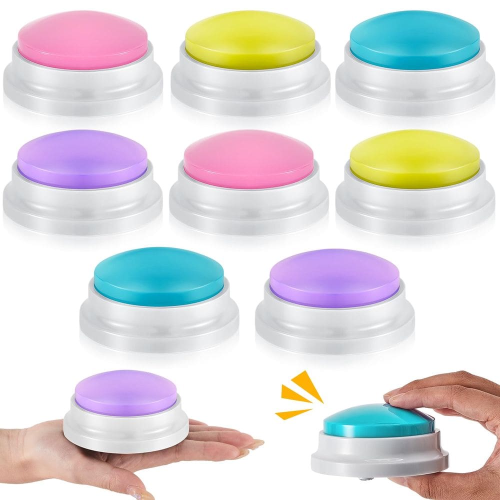 Answer Buzzers Honoson graváveis de 8 peças para Game Show