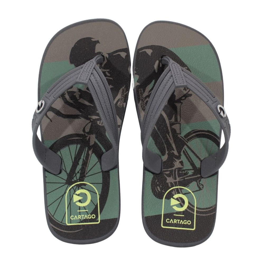 Chinelo Infantil Cartago 11841 Atlanta Cinza