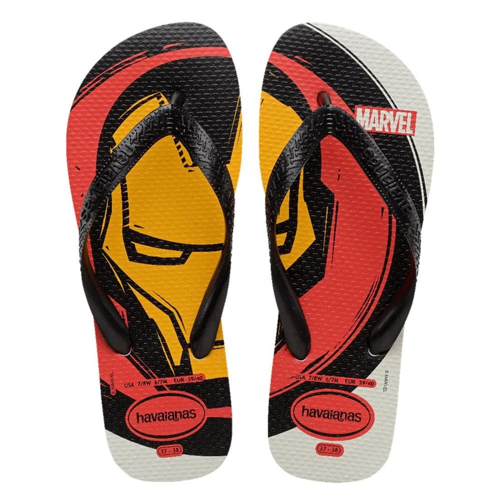 Chinelo Havaianas Infantil Top Marvel