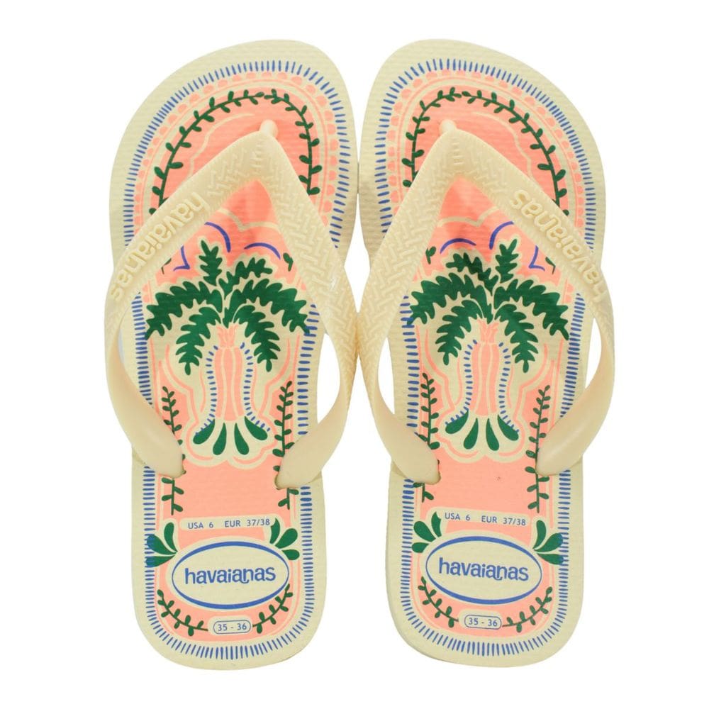 Chinelo Havaianas Top Summer Vibes Butter Cream