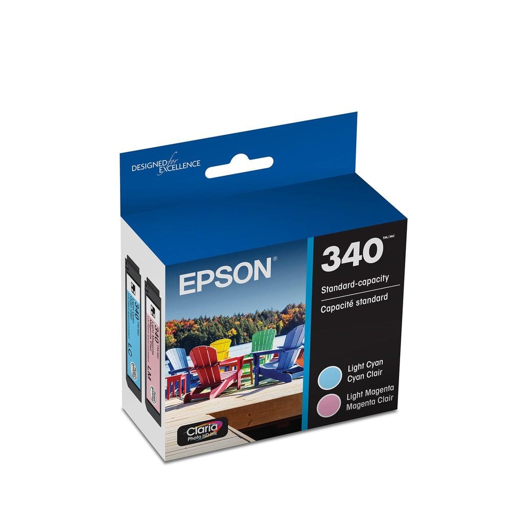 Cartucho de tinta Epson 340 Claria Photo HD de capacidade padrão