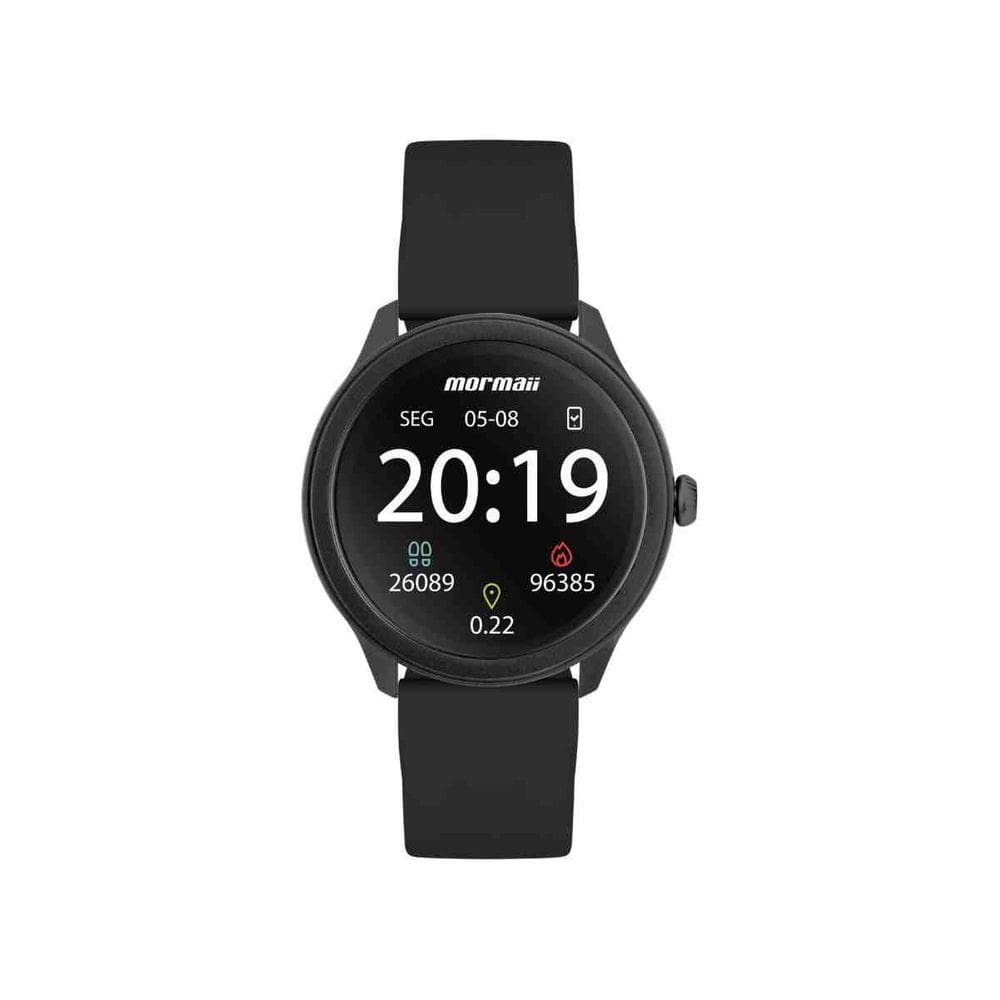 Relógio Smartwatch Mormaii Life Ultra Preto MOLIFEURAA/8P