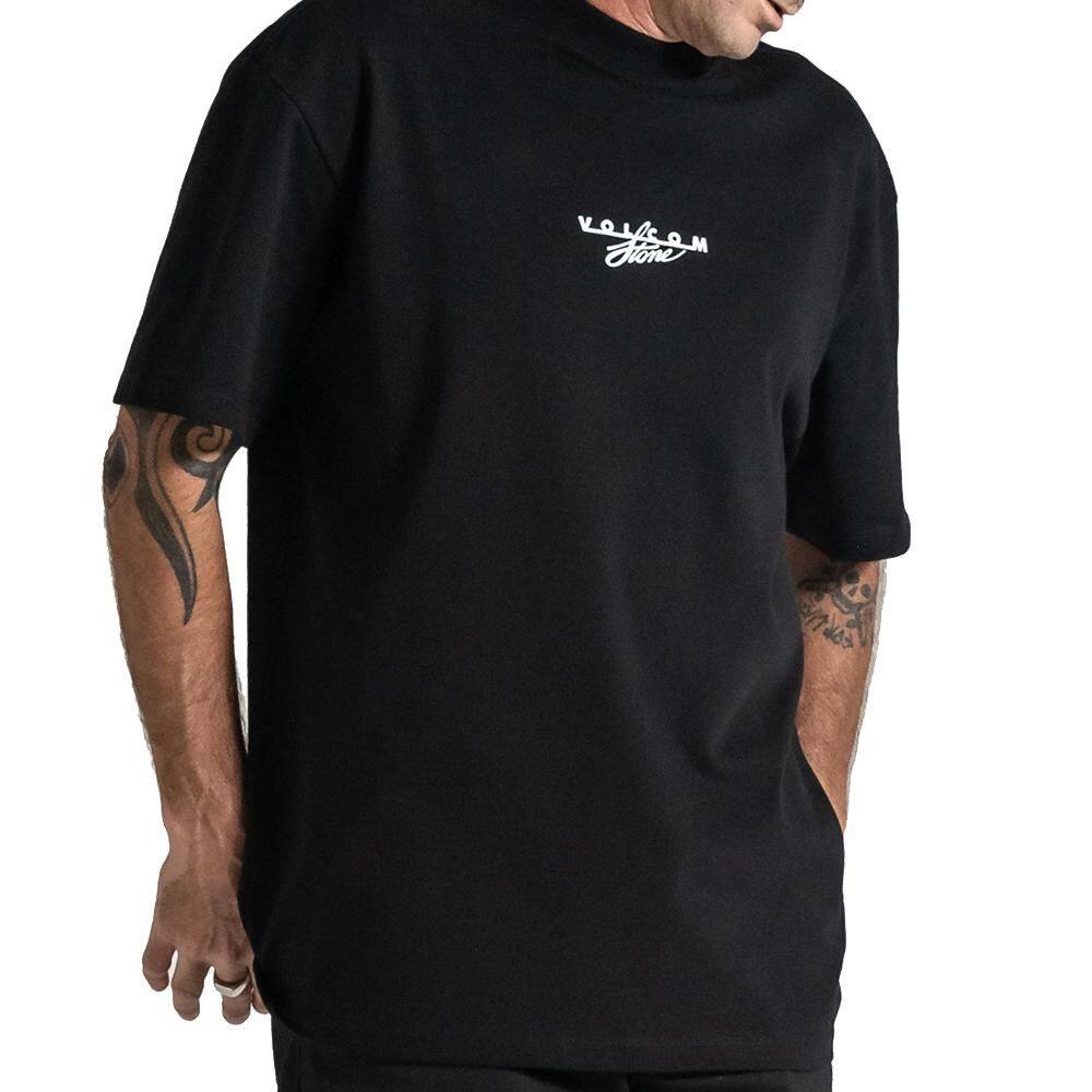 Camiseta Volcom Comfort Air Cooled WT25 Masculina Preto