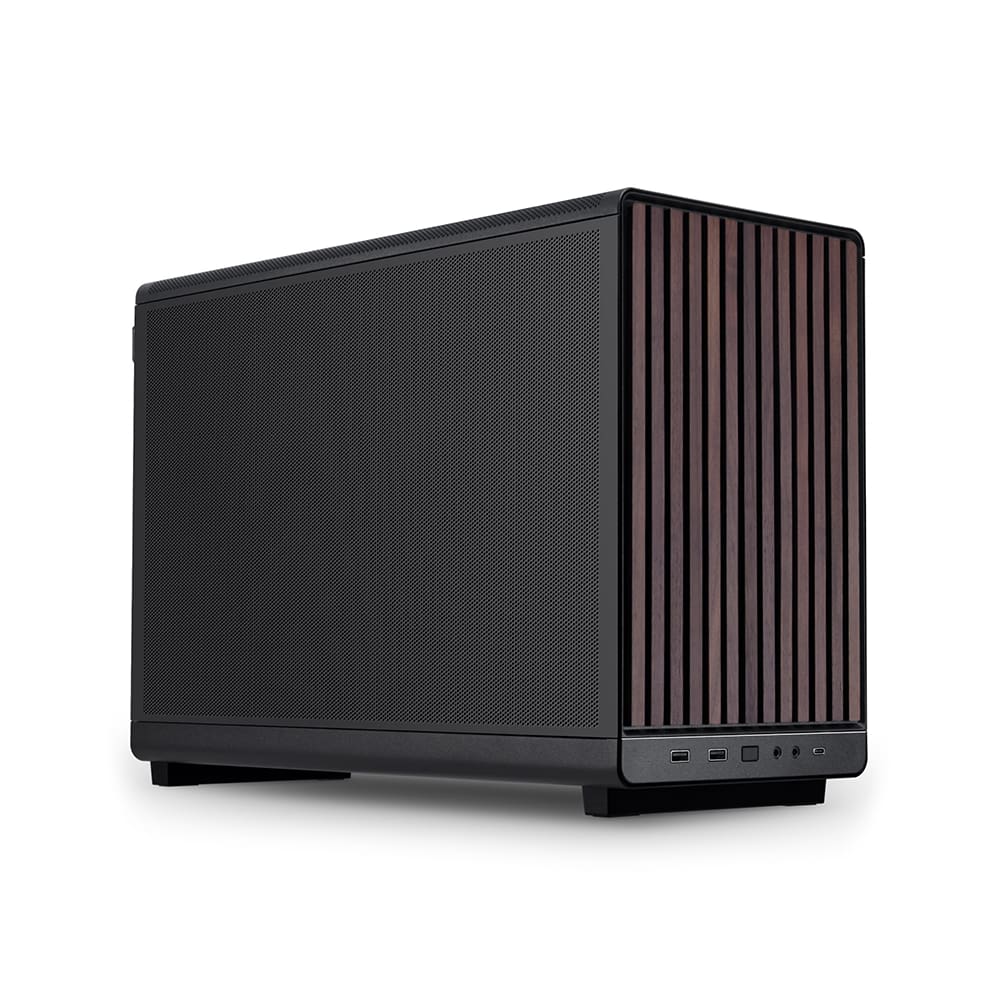 Gabinete Gamer Lian Li A3 Micro ATX Wood Edition Preto A3-MATX-WD