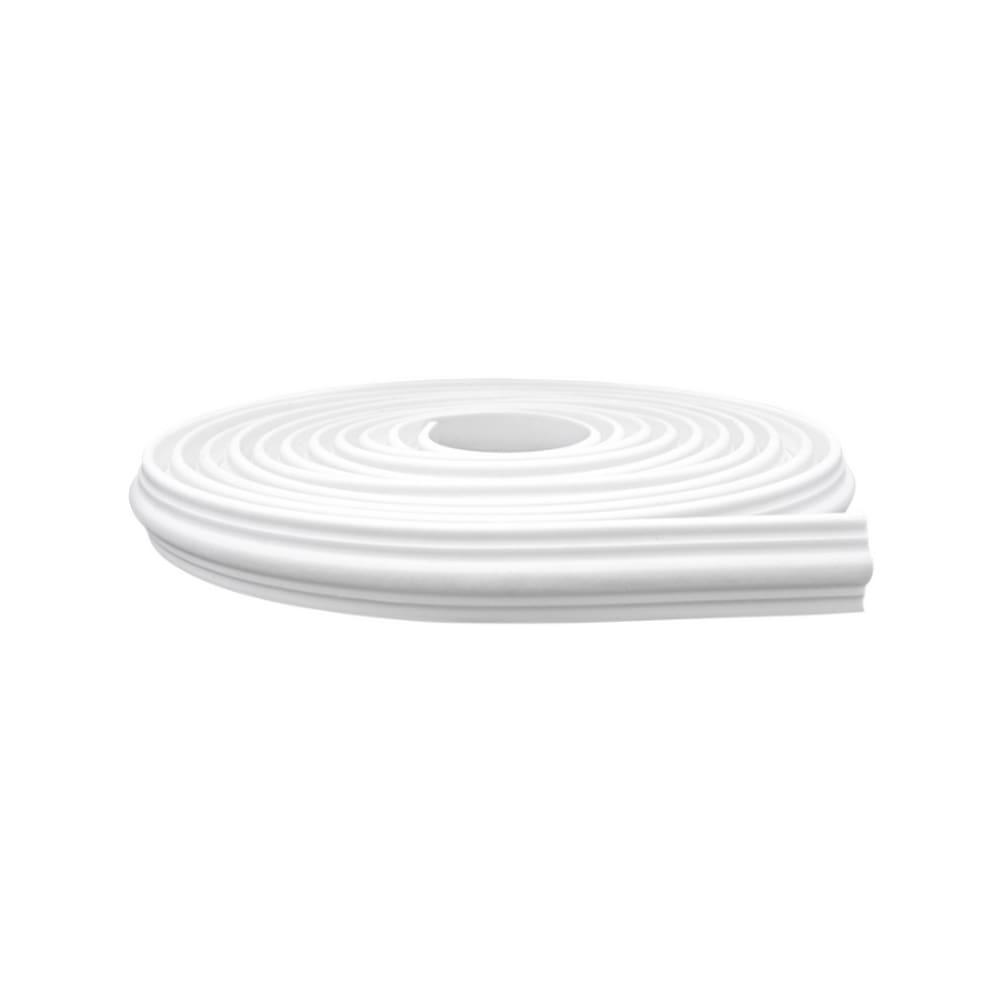 Rolo Rodameio RM61 38mm Branco com 2,5m MeuRodapé