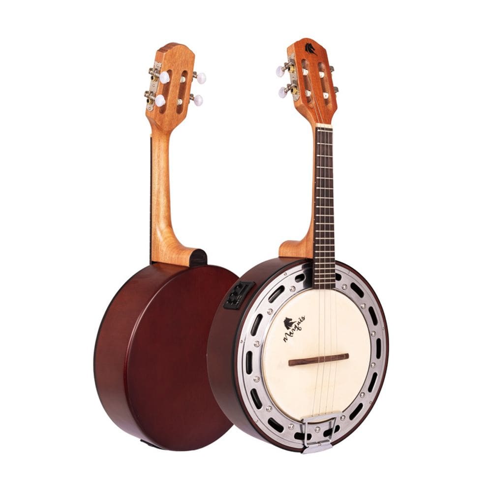 Banjo Marquês - Natural Fosco - Ativo - Aro Jateado Baj 138