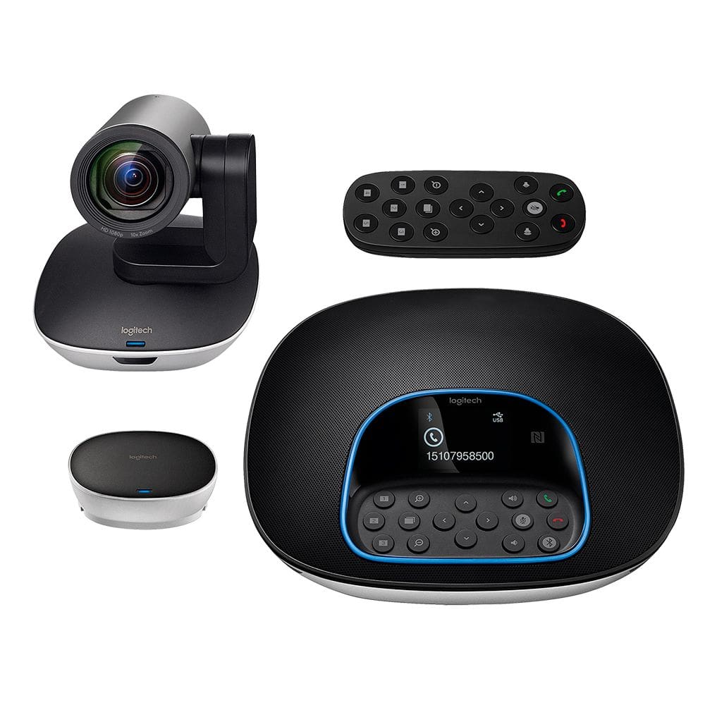 ConferenceCam Logitech CC3000e 2.0 Videoconferência Full HD com Microfone e Alto-Falante