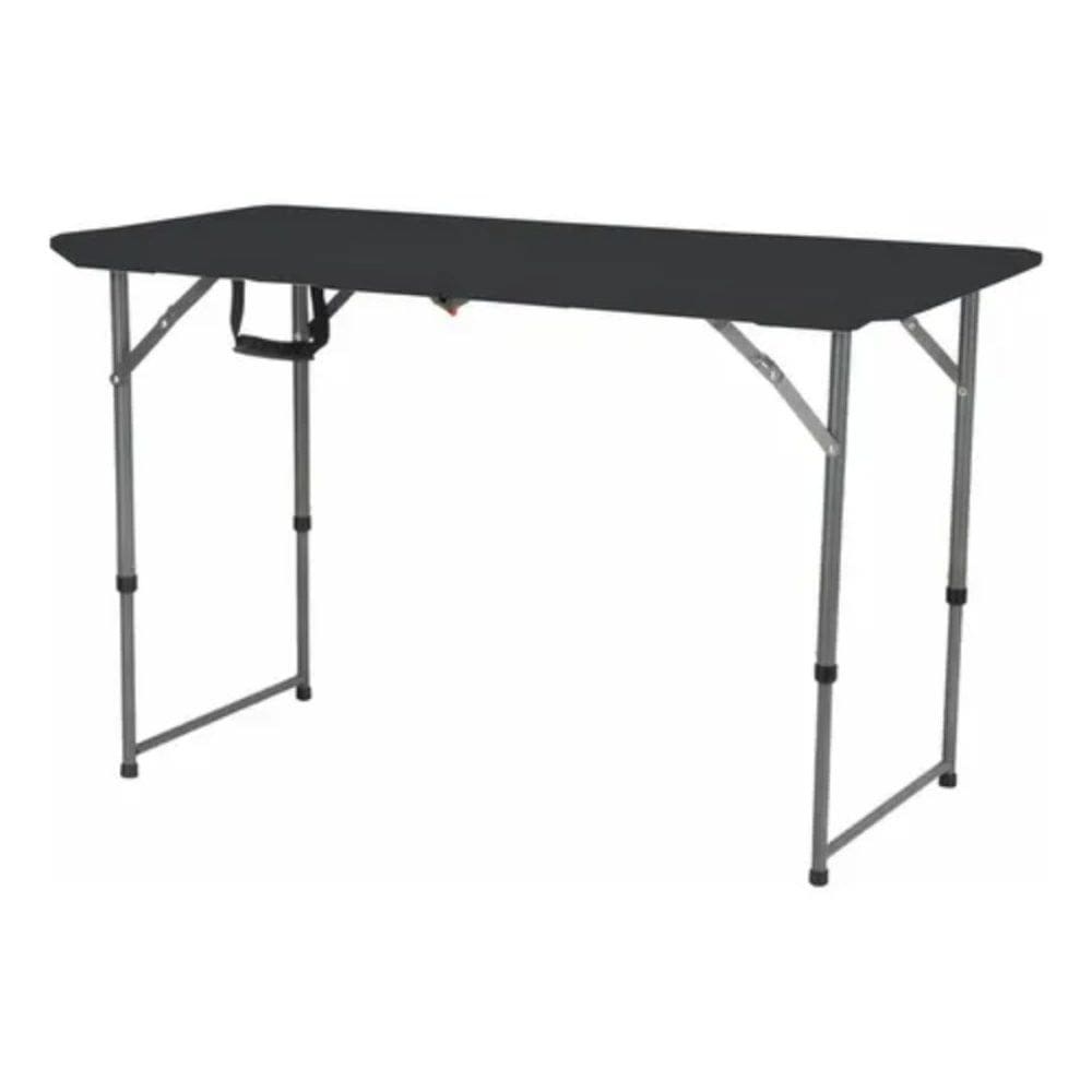 Mesa Robust Dobrável Multiuso 1,20M - Preta