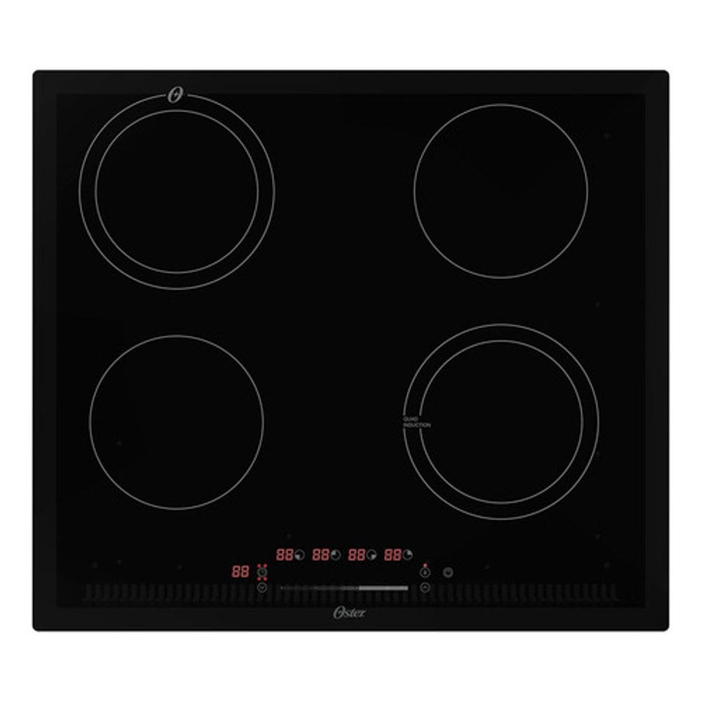 Cooktop Inducao 4 Bocas Vidro Preto 220v 59x52cm - Oster