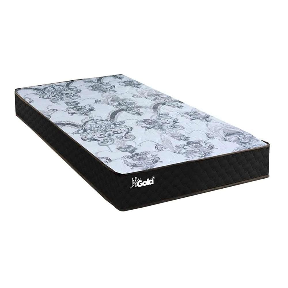 Colchão Solteiro Molas Ensacadas Life Gold (88x188x24) - Paropas