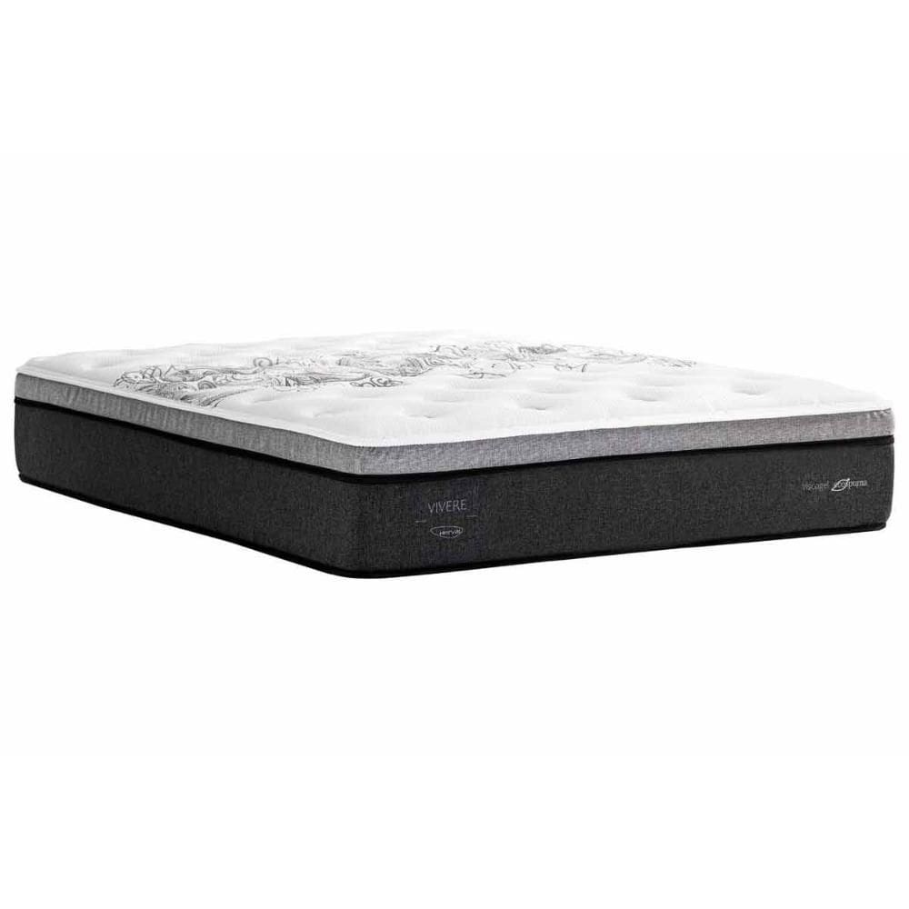 Colchão Casal Espuma Viscoelástico Ensacadas Partenon C1629 ViscoGel Malha Euro Pillow (138x188x33) - Herval