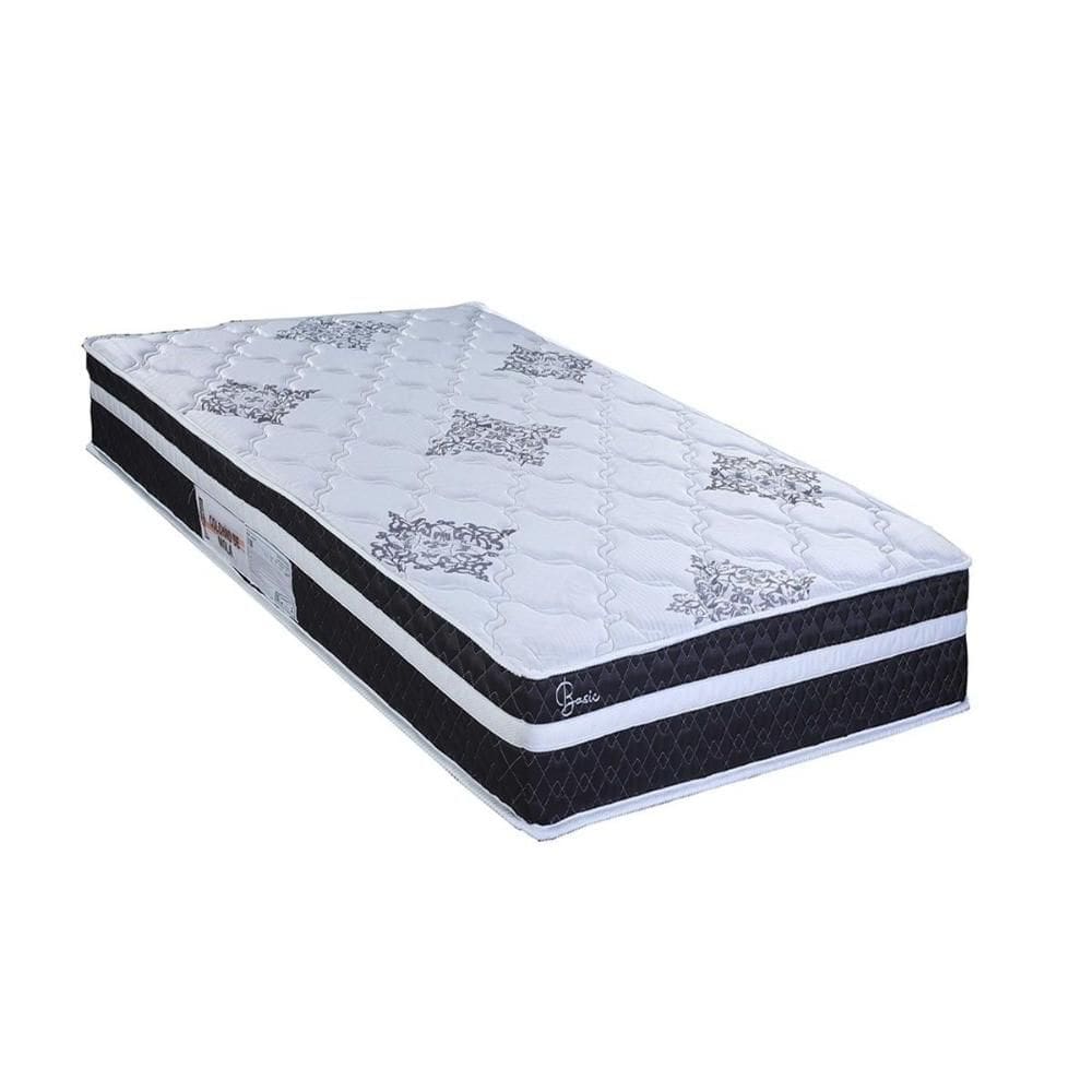 Colchão Solteiro Molas Basic Black (88x188x24) - Paropas