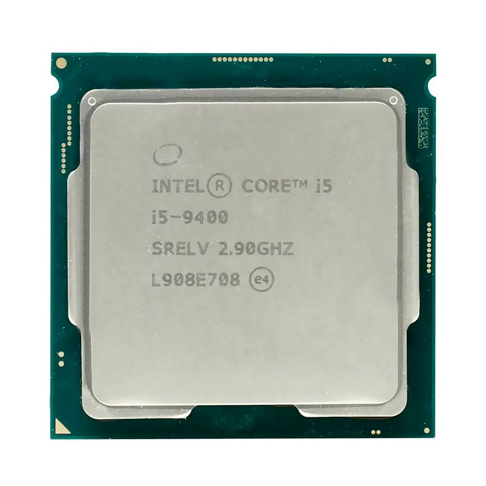 Processador Intel Core i5-9400 cache de 9 M, 2.90GHz Base até 4,10 GHz (Autêntico) S/Cooler
