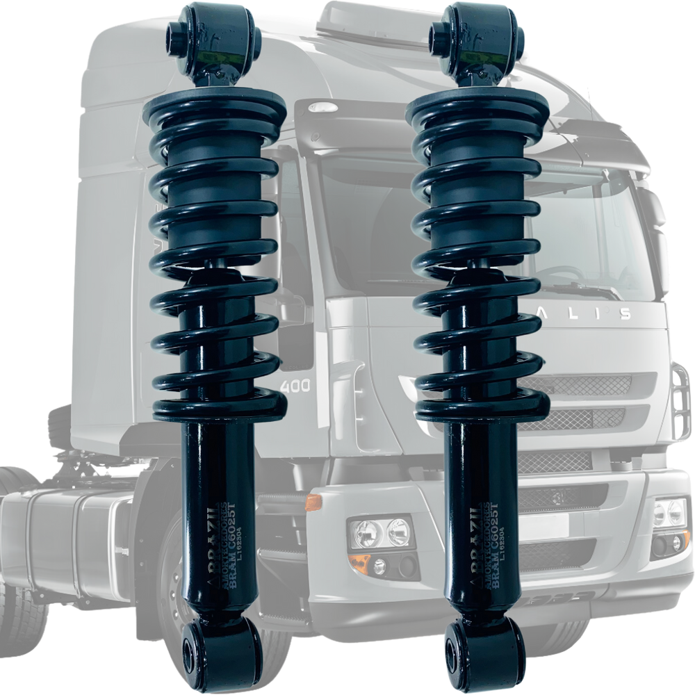 Par Amortecedor Tras. Cabine Stralis c/ Mola 2012/ 504060241