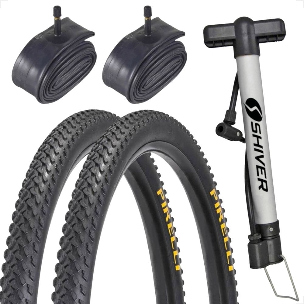 Par Pneu Pirelli Scorpion Pro Mb2 26 x 2.0 Bike Bicicleta Balão Cravos Mtb + Par camara de ar