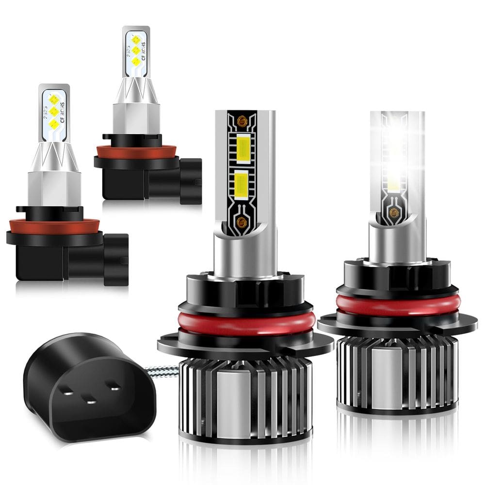 Lâmpadas ZYRALUX compatíveis para Nissan Frontier 2005-2019 9007 + H11