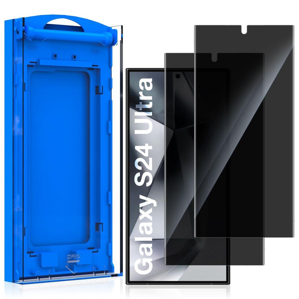 Protetor de tela KUZOOM para Samsung Galaxy S24 Ultra x2 Pack