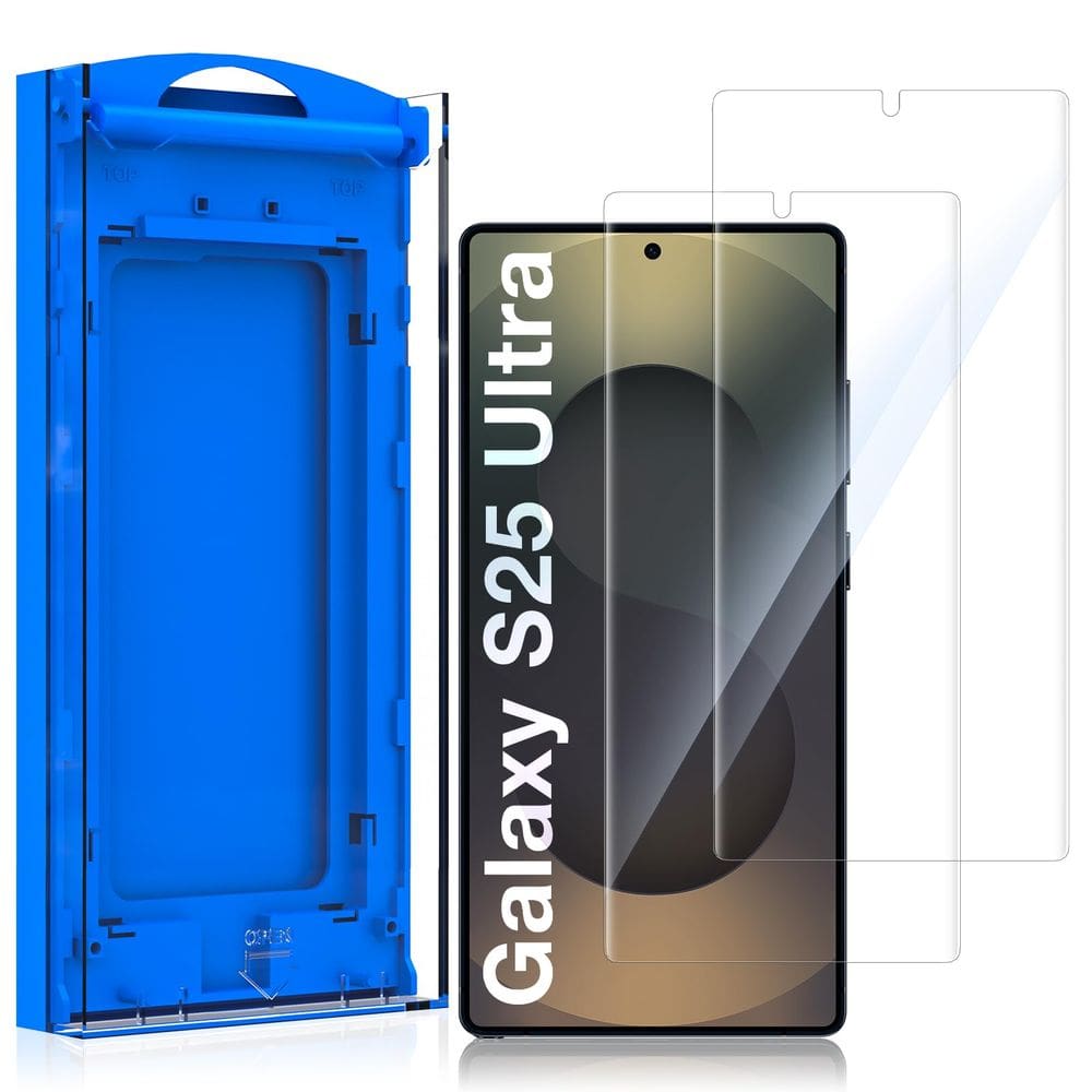 Protetor de tela KUZOOM para Samsung Galaxy S25 Ultra x2 Pack
