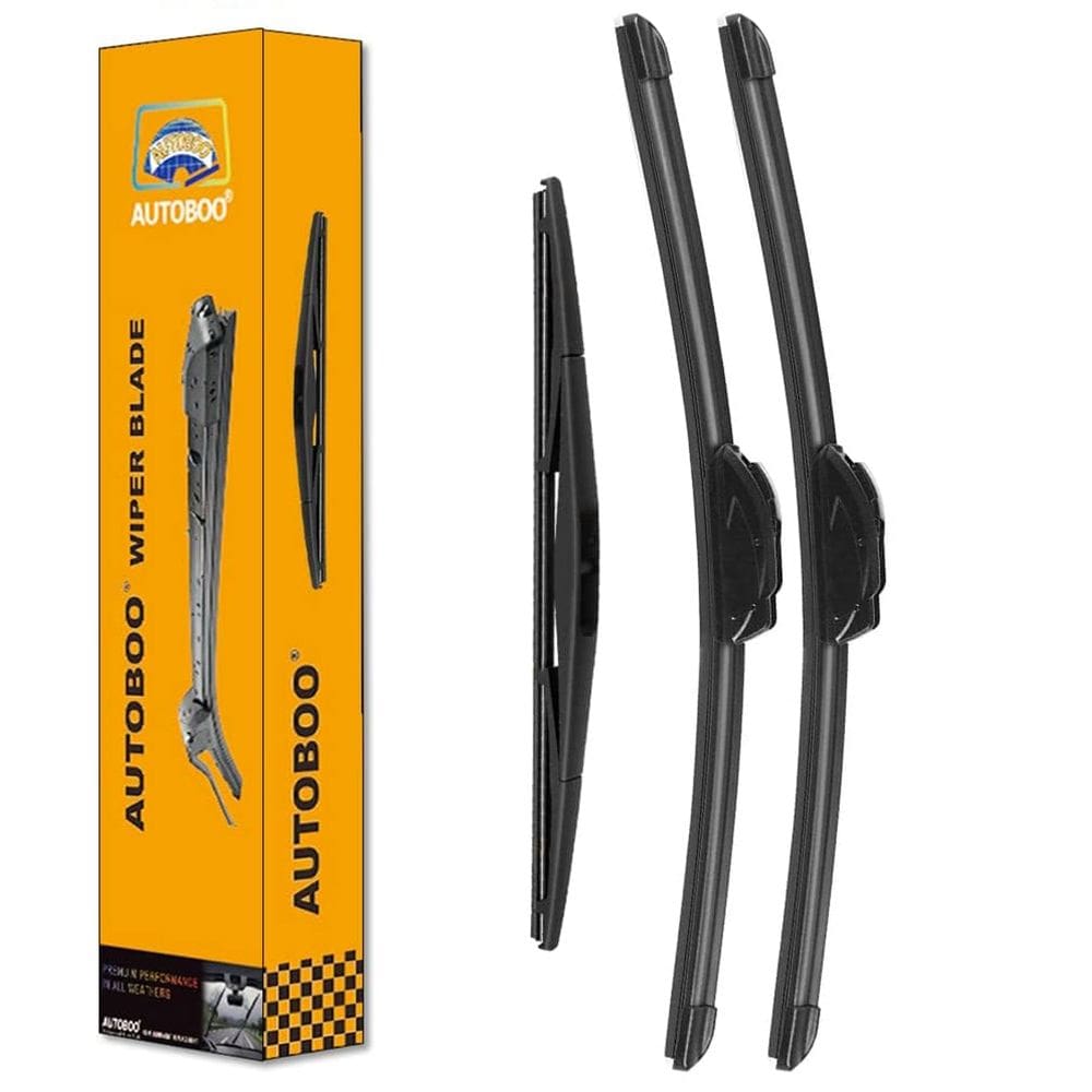 Limpadores de para-brisa AUTOBOO 26cm + 20cm com 14 cm traseiros Acura MDX