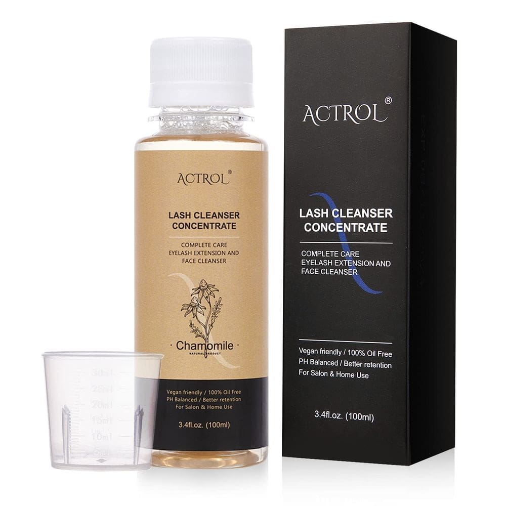 Concentrado de limpeza de cílios ACTROL 100mL Shampoo de camomila