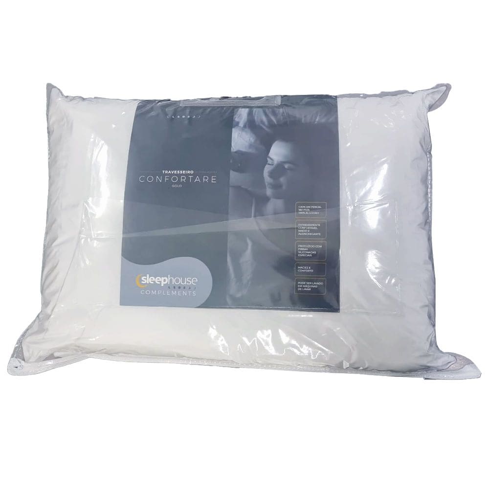 Travesseiro Confortare Gold 70x50x14 - Sleep Complements