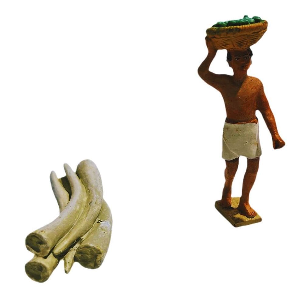 Cenas do Antigo Egito V: Mercado Egípcio Volume 32 (somente a miniatura) AEG040 Edições Del Prado