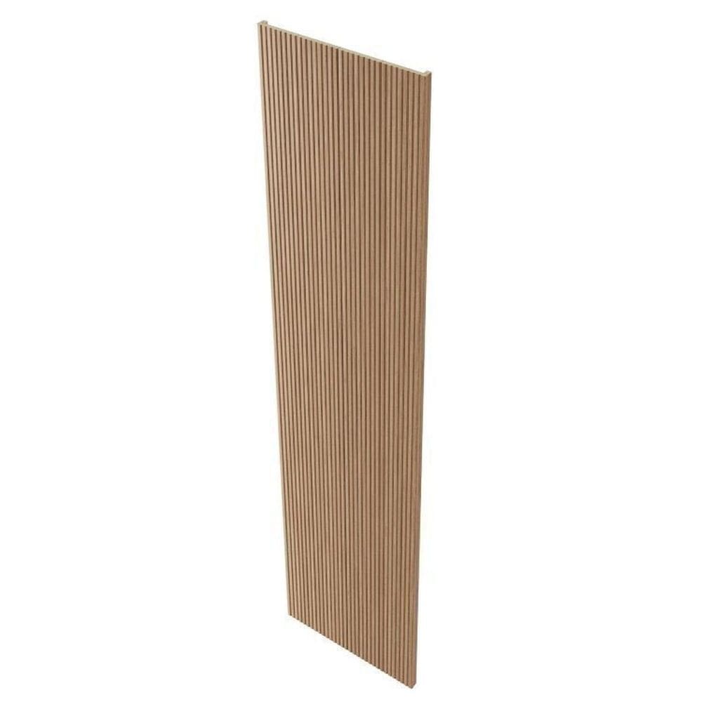 Kit 2 Placas de Painel Ripado Tóquio 250cm X 58cm X 3,3mm rende 2,9m² - Ecorevest Itapuã