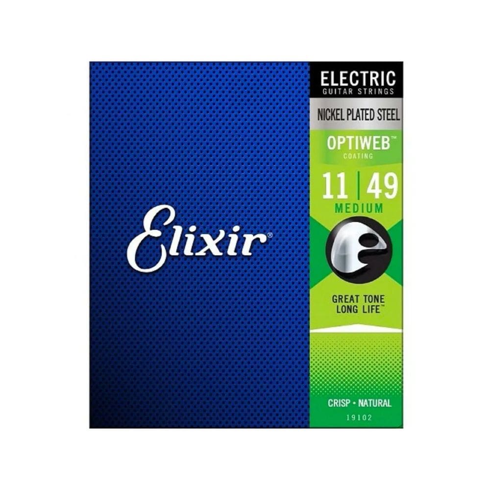 Encordoamento 011 Medium Guitarra Optiweb Elixir