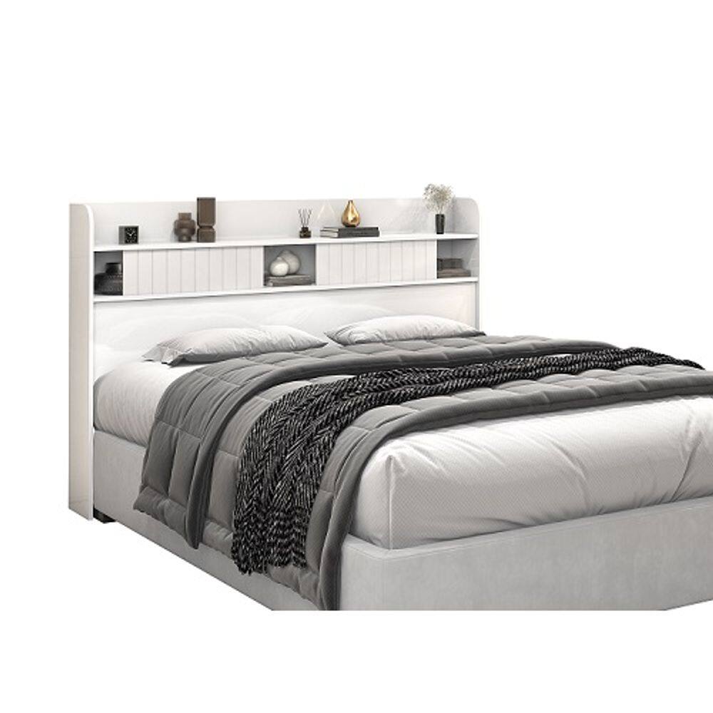 Cabeceira Dubai Casal 1.40 Branco - Vitamov