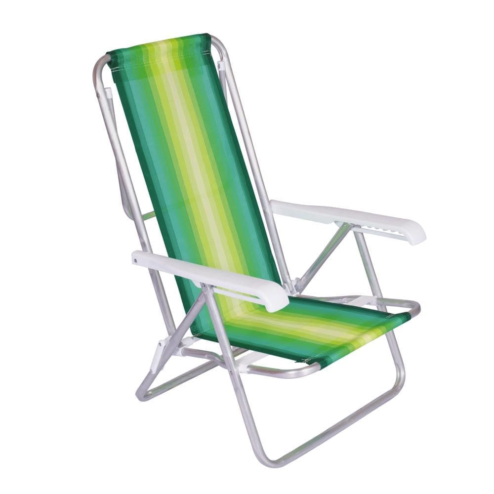 Cadeira Reclinável Alumínio 8 Posições - 2267