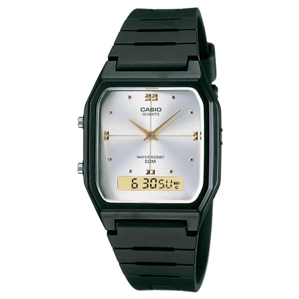 Relógio Feminino Casio Vintage - Aw-48he-7avdf - Preto