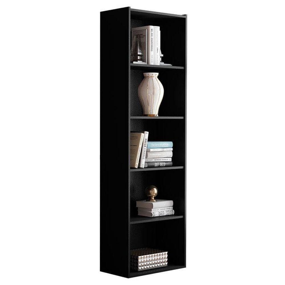 Estante Para Livros Luiza Preto - Ajl