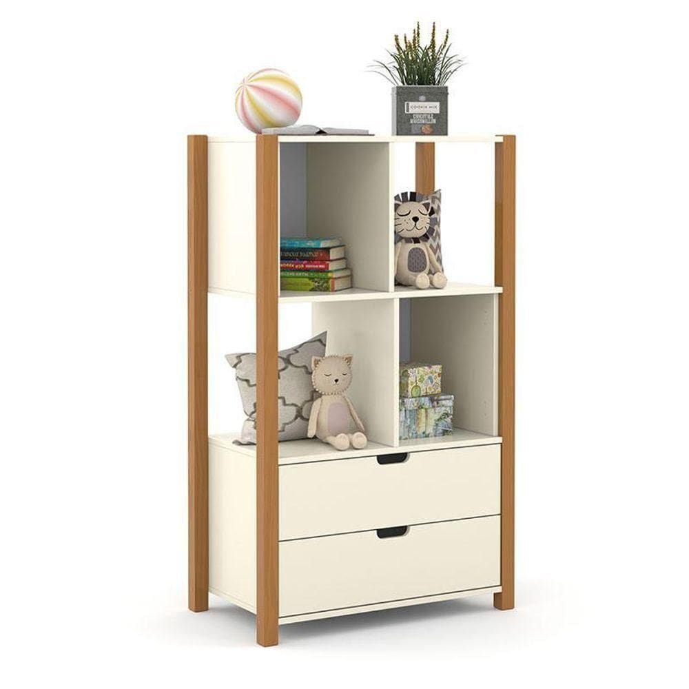 Armário Organizador Kids Liv Off White Freijó - Matic