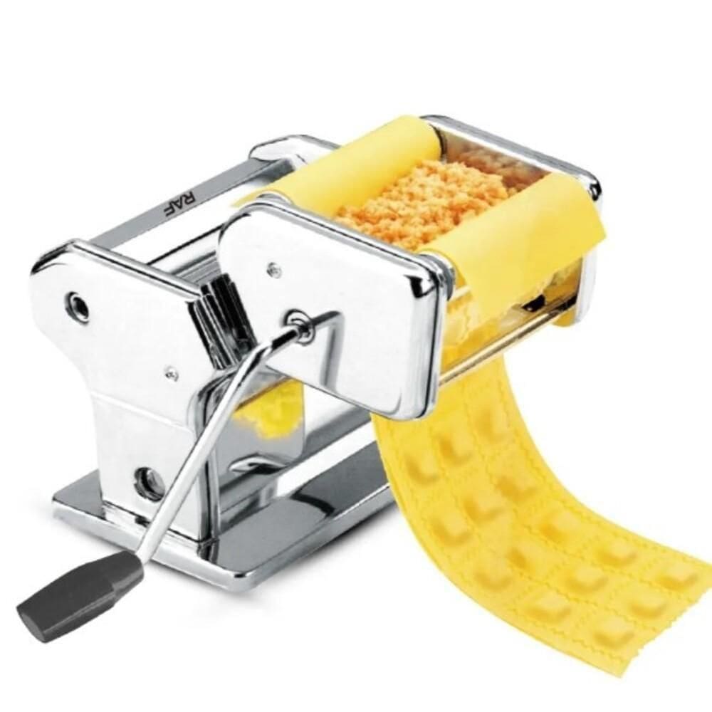 Máquina 5 Em 1 Para Macarrão E Ravioli Em Inox