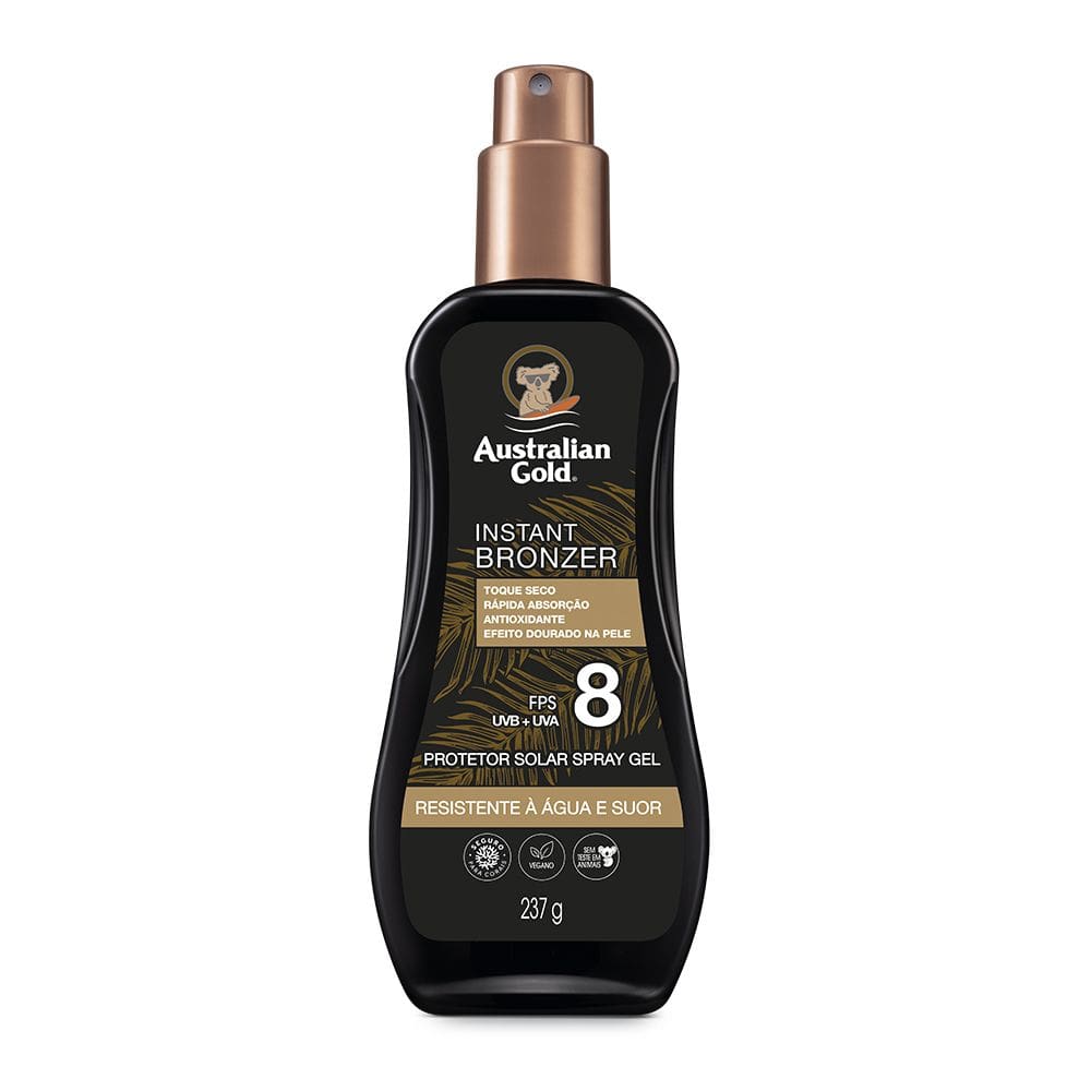 Protetor Solar Spray Gel Australian Gold FPS8 237g