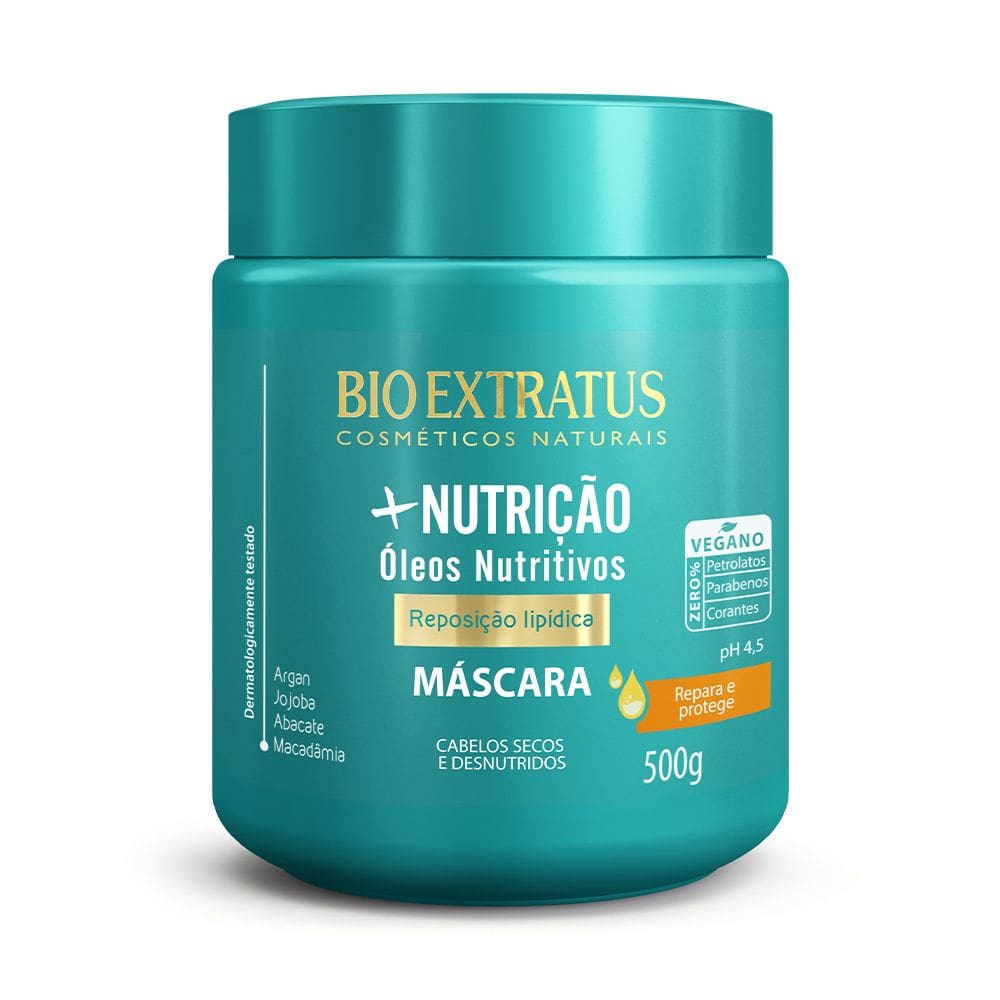 Máscara Bio Extratus +Nutrição 500ml
