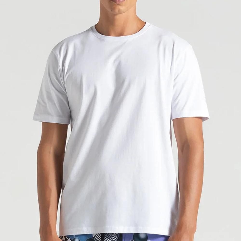Camiseta Volcom Solid Stone WT25 Masculina Branco