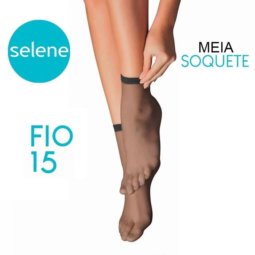 Meia Fina Sapt Soquete Selene 9870.001.6.788