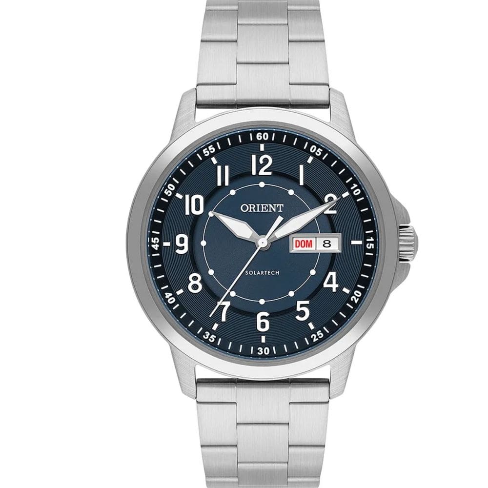 Relógio Orient Masculino Prata Mbss1508 D2sx