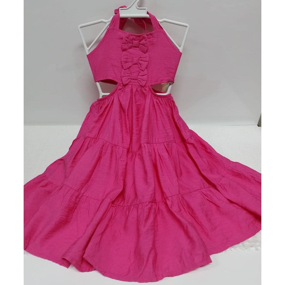Vestido Laços Luxo Infantil Menina Verão Lessa Kids Rf K162