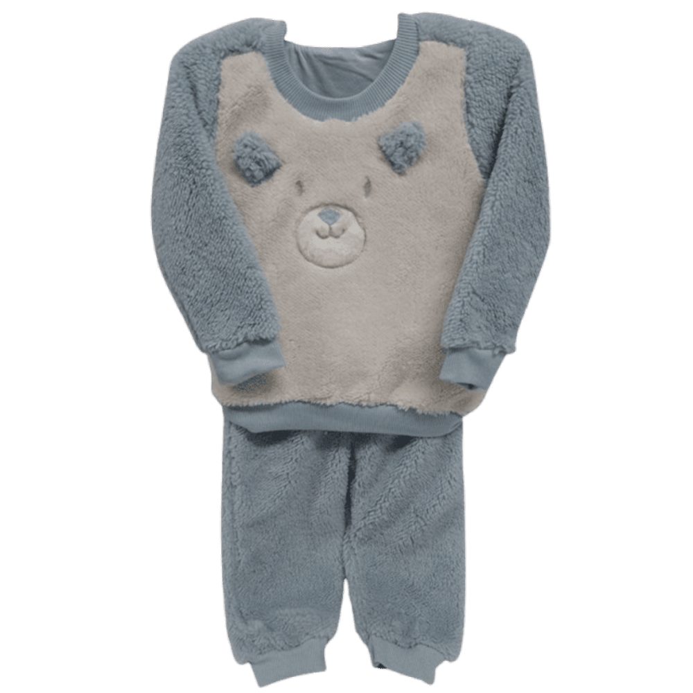 Conjunto Bebê Menino Pelo Luxo Inverno Duplo Paraiso 14658