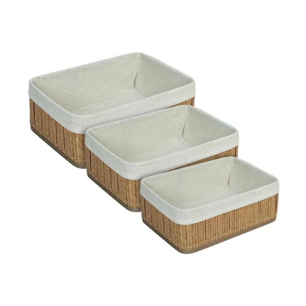 Cesto Jolitex Tamanho G Multiuso Bambu 33X23x12 0248012.L2057