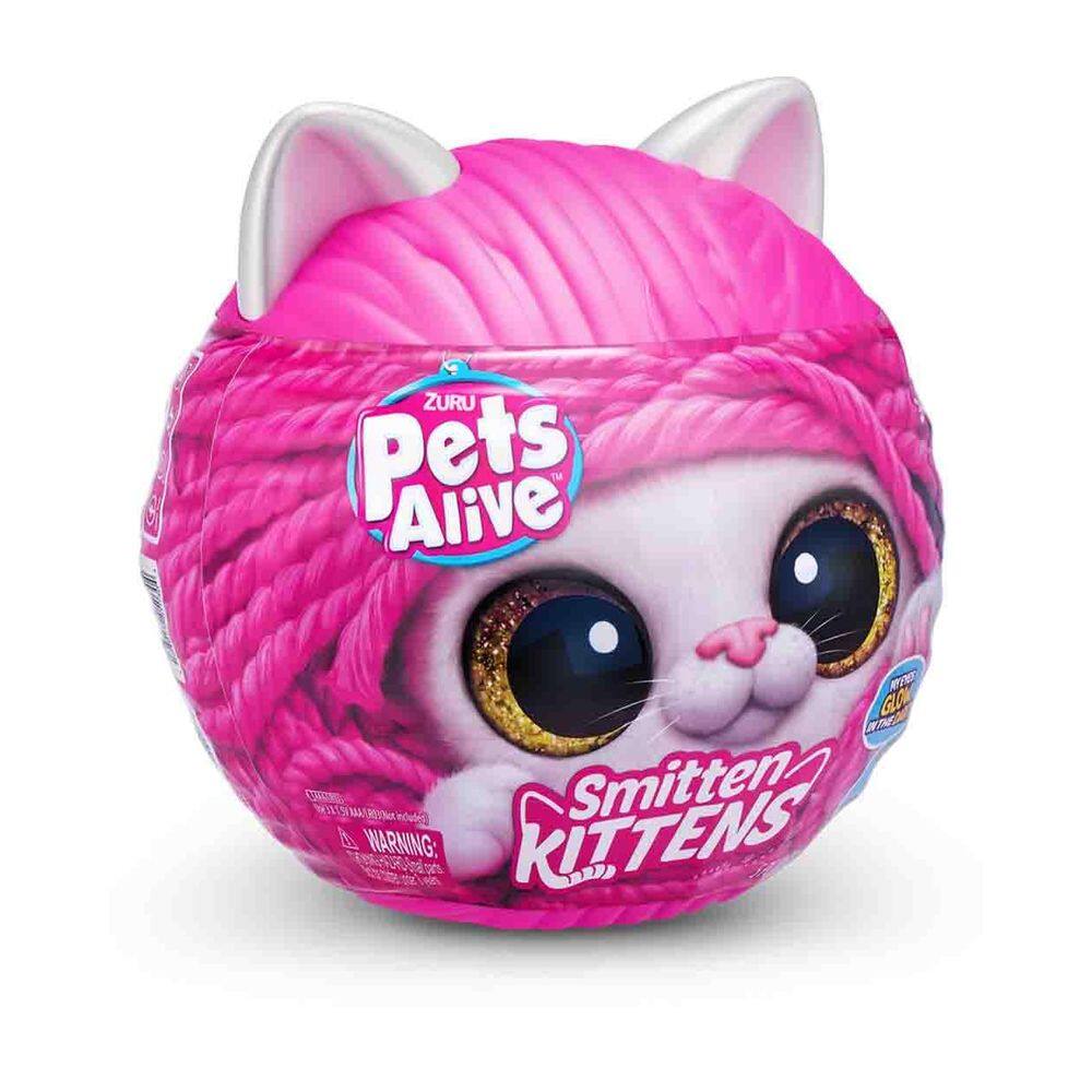 Brinquedo de pelúcia interativo ZURU Pet`s Smitten Kitten`s Assorted