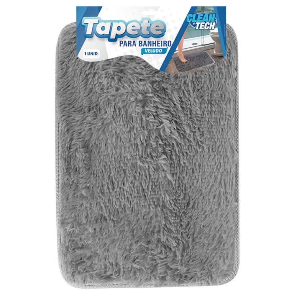 Tapete Para Banheiro Veludo - diverso