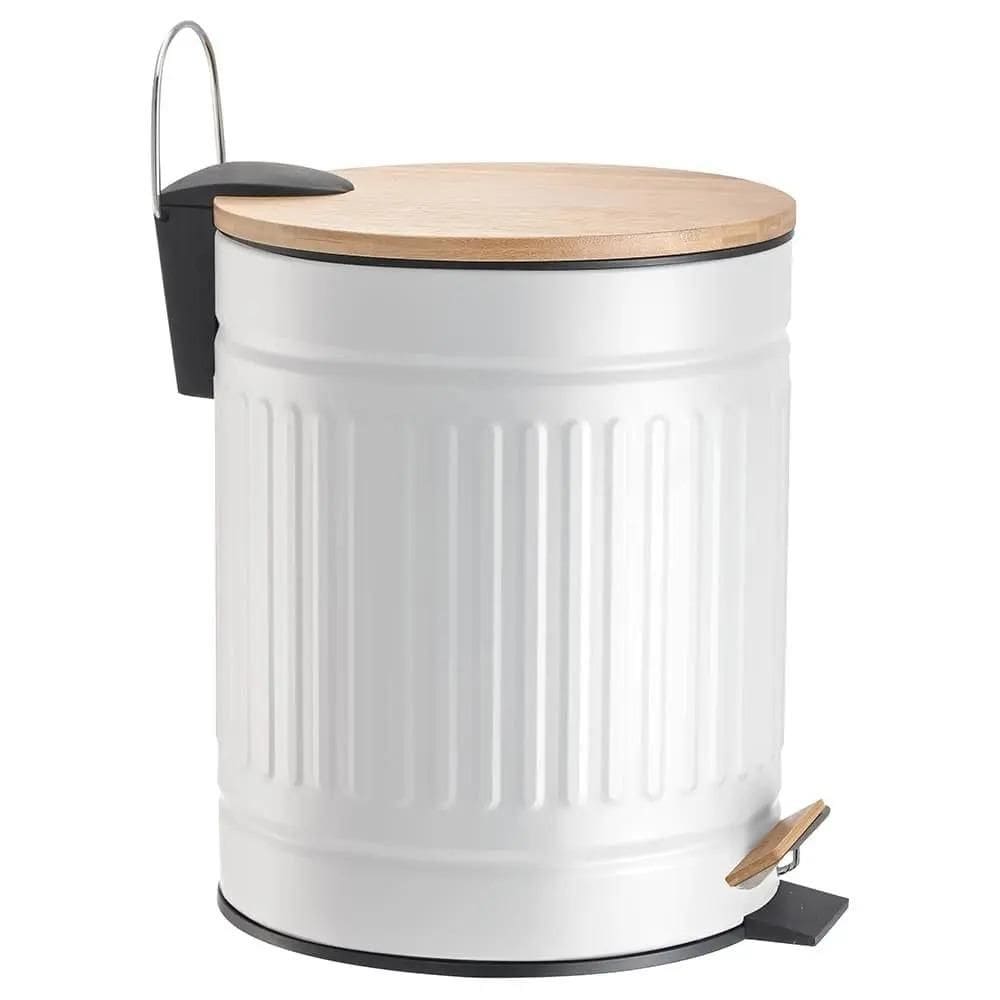 Lixeira 3 Litros Jolitex Fluted Lp400 Metal