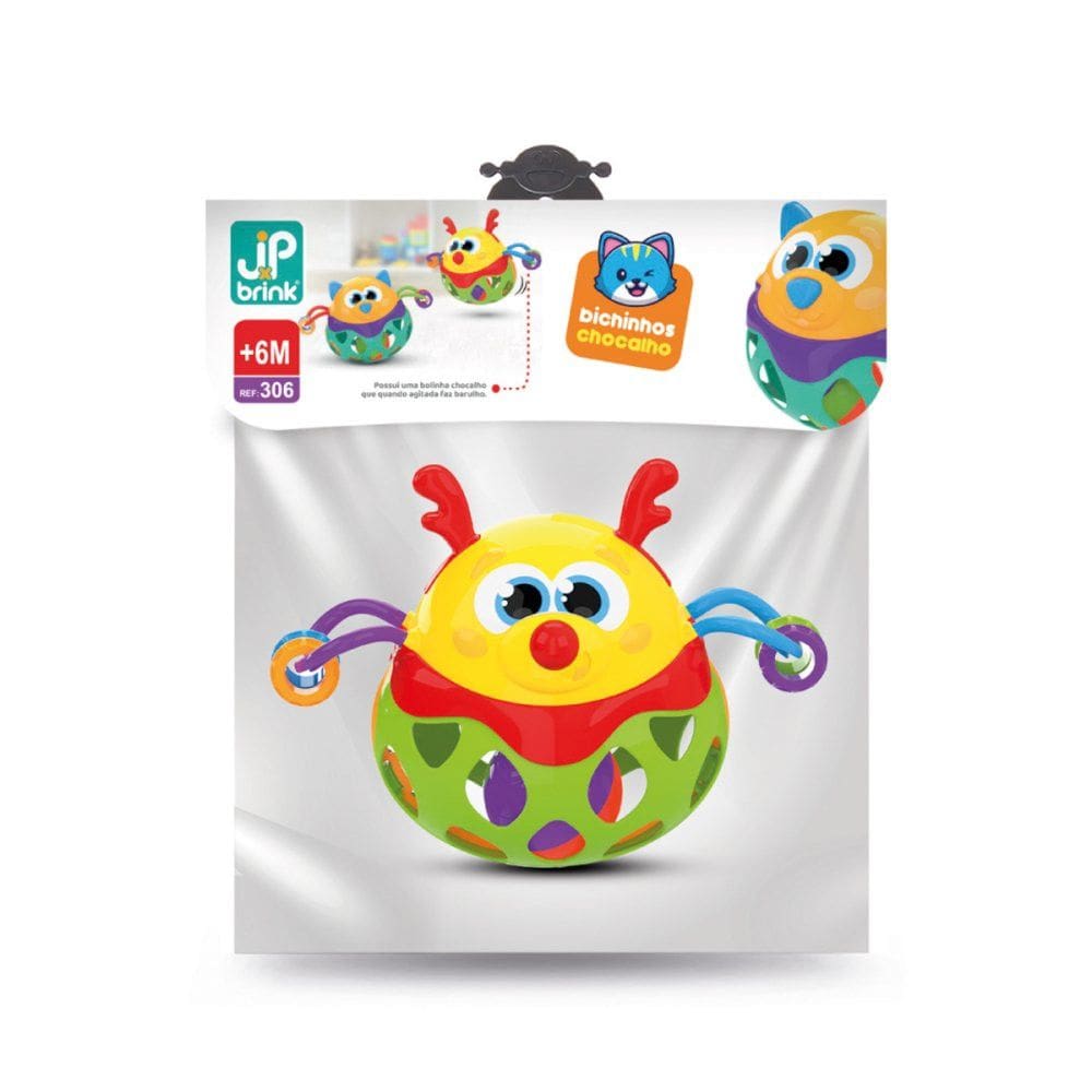 Brinquedo Infantil Interativo Bichinhos Chocalho diverso