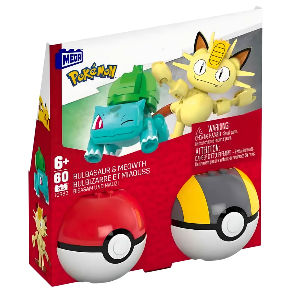 Mega Construx Pokémon Pokébola 2-Pack HXP11 Mattel